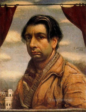 ジョルジョ・デ・キリコ Painting - 自画像 1925 ジョルジョ・デ・キリコ 形而上学的シュルレアリスム